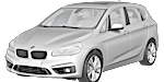 BMW F45 U0763 Fault Code